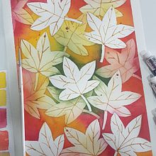 Mi Proyecto del curso: Técnicas de acuarela en negativo para ilustración botánica. Traditional illustration, Watercolor Painting, and Botanical Illustration project by Astrid Hernández - 08.06.2021