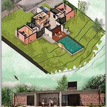 Mi Proyecto del curso: Ilustración digital de proyectos arquitectónicos. Architecture, L, scape Architecture, Digital Illustration, Digital Architecture, and Architectural Illustration project by veronica_teodoro9 - 08.10.2021