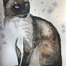 Expressive animal portraits. Traditional illustration project by Fergal McGreevy - 08.10.2021