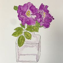 My project in Botanical Sketchbooking: A Meditative Approach course. Traditional illustration, Sketching, Drawing, Watercolor Painting, Botanical Illustration, and Sketchbook project by Mascha - 08.10.2021
