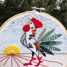 Técnicas de bordado: ilustrando con hilo y aguja. Embroider project by Ana Martínez de Buen - 08.11.2021