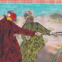 Ocios provechosos. Collage, Traditional illustration, Design, Music, Fine Arts, Painting, Creativit, Drawing, Concept Art, and Artistic Drawing project by muna popoca - 08.11.2021