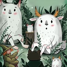 My project in  Illustrating and Writing a Children's Book course. Un proyecto de Ilustración tradicional, Diseño de personajes, Diseño editorial, Escritura, Dibujo, Stor, board, Ilustración infantil y Narrativa de Alisa Nikishin - 10.08.2021