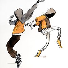 Dance. Traditional illustration project by Mateja Pivk - 08.08.2021