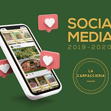 Social media "La Carpaccieria Panamá" 2019-2020. Een project van Social media-ontwerp, Social media e Instagram van Mariangie Navarro - 22.04.2021