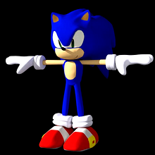 Modelando a Sonic. 3D Modeling project by José María González - 08.03.2020