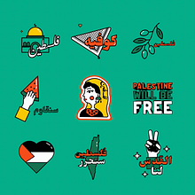 My project in Motion Graphics for Social Media: Create A Sticker Pack course. Projekt z dziedziny Trad, c, jna ilustracja,  Motion graphics,  Animacja, Projektowanie postaci, Projektowanie dla portali społecznościow i ch użytkownika llyssa_kad - 11.08.2021