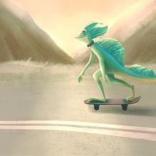 My project in Character Design: Illustrate an Expressive Creature course. Traditional illustration, Character Design, Drawing, and Digital Illustration project by katerina_ru08 - 08.11.2021