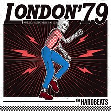 THE HARDBEATS - LONDON'79 - Single Cover. Un proyecto de Diseño, Diseño gráfico, Ilustración tradicional, Ilustración vectorial y Música de Gerard Serrano Salvi - 05.07.2021