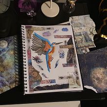 My project in Animal Illustration: Capturing Wildlife in a Sketchbook course. Un projet de Illustration traditionnelle, Collage, Carnet de croquis et Illustration naturaliste de Tammy Husselman - 20.08.2021