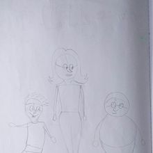 Mi Proyecto del curso: Introducción a la creación de personajes estilo cartoon. Traditional illustration, Character Design, and Drawing project by violeta farías - 08.11.2021