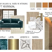 Mi Proyecto del curso: Color aplicado al diseño de interiores. Interior Design, Decoration, Interior Decoration, and Color Theor project by MARIA FABREGAS - 08.10.2021