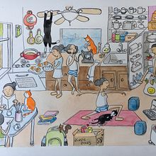 My project in Creative Sketching: Fill Your Illustrations with Life and Detail course. Un progetto di Illustrazione tradizionale, Bozzetti, Disegno a matita, Disegno, Pittura ad acquerello, Sketchbook e Illustrazione con inchiostro di Isabelle Chu - 12.08.2021