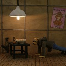 Aguanta Gatx-Nimaciones Pandemicas-. Stop Motion, Direção de arte, Fotografia, Design de iluminação e Iluminação fotográfica projeto de Ignacio Asborno - 12.08.2021