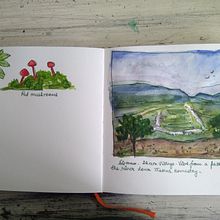 My project in Watercolor Travel Journal course Ein Projekt aus dem Bereich Traditionelle Illustration, Aquarellmalerei, Architektonische Illustration und Sketchbook von Ananya Kushwaha - 12.08.2021