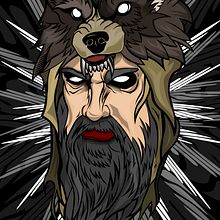 VikingWolf - Mi Proyecto del curso: Arte vectorial: refleja tu estilo con Illustrator . Een project van Traditionele illustratie, Vectorillustratie y Digitale illustratie van Javier Dorneles Muñoz - 12.08.2021