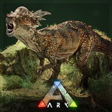 "Stygimoloch" | ARK Survival Evolved. Un progetto di 3D, Modellazione 3D, Character design 3D, Videogiochi e Progettazione di giochi di Rowena Frenzel - 12.08.2021