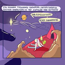 Historieta personalizada para pareja. Silvia, la luz más bonita del universo  . % Gina Oña tarafından hazırlanan Geleneksel illüstras, on, Ve Çizgi roman projesi - 08.12.2021