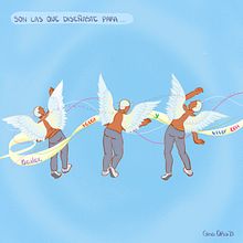 Las alas mas lindas, son las que diseñaste tu  . % Gina Oña tarafından hazırlanan Geleneksel illüstras, on, Çizgi roman, Ve Reklamcılık projesi - 08.12.2021