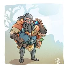 Fantasy Illustrations & Fanart. Un projet de Illustration traditionnelle de Shiloh L - 12.08.2021