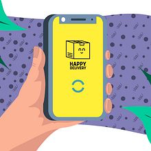 PROYECTO PERSONAL DE DELIVERY DE UNA TIENDA.. Design, Animation, and Traditional illustration project by Jose Pablo Nava - 08.13.2021