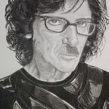 Retrato en grafito. Portrait Drawing project by marugarateche - 08.12.2021
