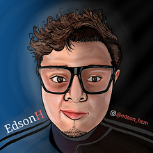 Ilustración de presentación Edson H. . Un proyecto de Ilustración tradicional, Diseño, Publicidad, Cómic, Ilustración vectorial, Dibujo, Dibujo a lápiz, Ilustración digital, Dibujo realista, Dibujo artístico, Diseño digital, Dibujo digital, Sketchbook, Dibujo anatómico, Ilustración con tinta y Teoría del color de Edson Horacio Camarillo - 13.08.2021