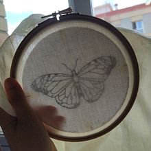 Mi Proyecto del curso: Técnicas de bordado realista. Traditional illustration, and Embroider project by Ariadna Diaz Rufat - 08.20.2021