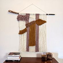 Macrame Wall Hanging - Lavender Field. Macramé, Arts, and Crafts project by bfreni - 07.04.2021