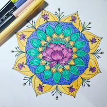 Mandalas intuitivas. Un proyecto de Diseño de Sirlene Brutti - 13.08.2021