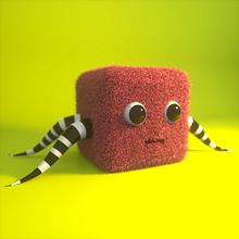 CUBO PELUDO VPG Ein Projekt aus dem Bereich 3D, Design von Figuren, 3-D-Modellierung und Design von 3-D-Figuren von Victor Paniagua - 14.08.2021