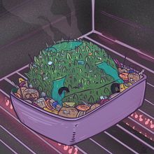 Estamos en el Horno. Un progetto di Animazione, Illustrazione tradizionale, Motion graphics e Cinema, video e TV di Javier Almirón - 14.08.2021