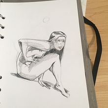 August Studies . Projekt z dziedziny Trad, c i jna ilustracja użytkownika Jose Lebron - 14.08.2021