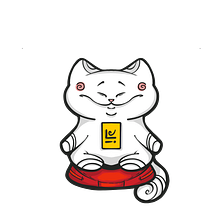 Luni Gatos - Yoga . Projekt z dziedziny Trad, c, jna ilustracja i Projektowanie postaci użytkownika Iuliia Redkina - 14.08.2021