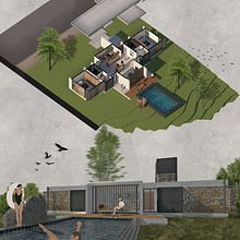 Meu projeto do curso: Ilustração digital de projetos arquitetônicos. Arquitetura, Paisagismo, Ilustração digital, Arquitetura digital e Ilustração arquitetônica projeto de Julie Rezende - 13.08.2021