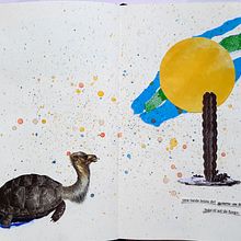 Mi Proyecto del curso: Cuaderno artístico para viajes imaginarios. Un proyecto de Bellas Artes, Creatividad, Dibujo y Sketchbook de desitur - 14.08.2021