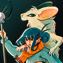 Character and Enviromet practice. Traditional illustration, and Character Design project by Carolina Cardona - 06.06.2021