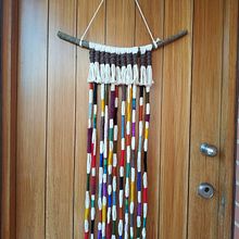 Meu projeto do curso: Macramê: técnica Fiber Emballage. Arts, Crafts, Decoration, Fiber Arts, Macramé, Textile D, and eing project by sandrasofiamarques - 08.14.2021