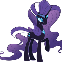 Costume of Nightmare Rarity from My Little Pony as a Cosplay Ein Projekt aus dem Bereich Design von Garderoben von Katrin Tannerbauer - 31.12.2021