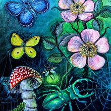 Meine Werke. Traditional illustration, Arts, Crafts, and Photograph project by Mirjam Hauke - 08.15.2021