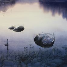 Reflections. Fine Arts, and Watercolor Painting project by Christian Koivumaa - 08.15.2021