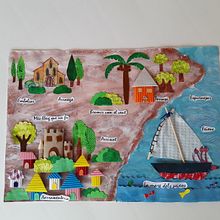 Mi Proyecto del curso: Ilustración de historias con papel. Traditional illustration, Collage, Paper Craft, Children's Illustration, Creating with Kids, and Narrative project by fermar71 - 08.15.2021