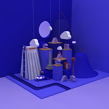 Caracas monocromática, día y noche. Mi Proyecto del curso: Dirección de Arte con Cinema 4D . Grafik Gerak, Film, Video, TV, 3D, Animasi, Arahan Seni, Dan Fotografi Pascaproduksi proyek oleh Maria Emilia Castellet - 08.16.2021