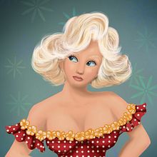 Mi Proyecto del curso: Personajes femeninos poderosos: ilustra la diversidad. Traditional illustration, Painting, Digital Illustration, Digital Drawing, and Digital Painting project by Martín Borrini - 08.14.2021
