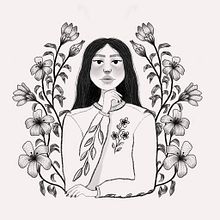 Meu projeto do curso: Técnicas de desenho tradicional com Procreate. Traditional illustration, Drawing, Digital Illustration, Portrait Drawing, and Digital Drawing project by Eduarda Maniezo - 08.08.2021