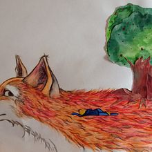 Mi Proyecto del curso: Introducción a la ilustración infantil. Traditional illustration, Fine Arts, Painting, Pencil Drawing, Drawing, Watercolor Painting, Children's Illustration, and Narrative project by janiregr3 - 08.16.2021