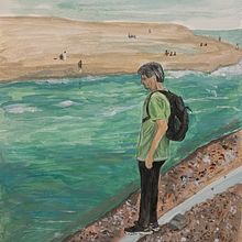 Seven Sisters UK. Gouache Painting project by Cristina Caggiano C - 08.13.2021