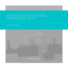 Mi Proyecto del curso: Introducción al diseño e impresión en 3D. Een project van 3D, Industrieel ontwerp, Productontwerp,  3D-modellering y  3D-ontwerp van Gabriela CARRERA REYES - 11.08.2021