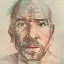 Mi Proyecto del curso: Retrato artístico en acuarela. Un progetto di Belle arti, Pittura, Pittura ad acquerello e Disegno di ritratti di Freddy Carmona - 17.08.2021