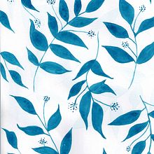 Hojas. Un projet de Aquarelle de JANINE ELIZABET LÓPEZ MORALES - 17.08.2021